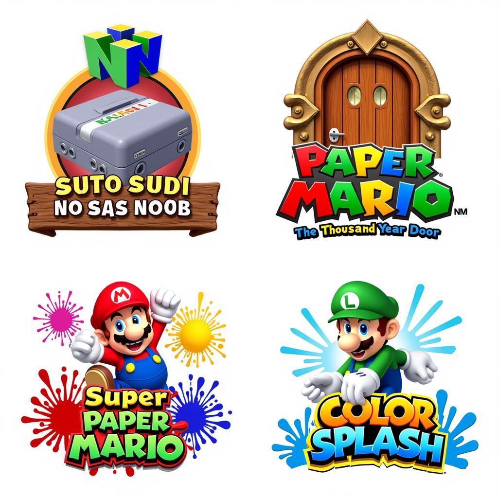 Paper Mario Games Overview