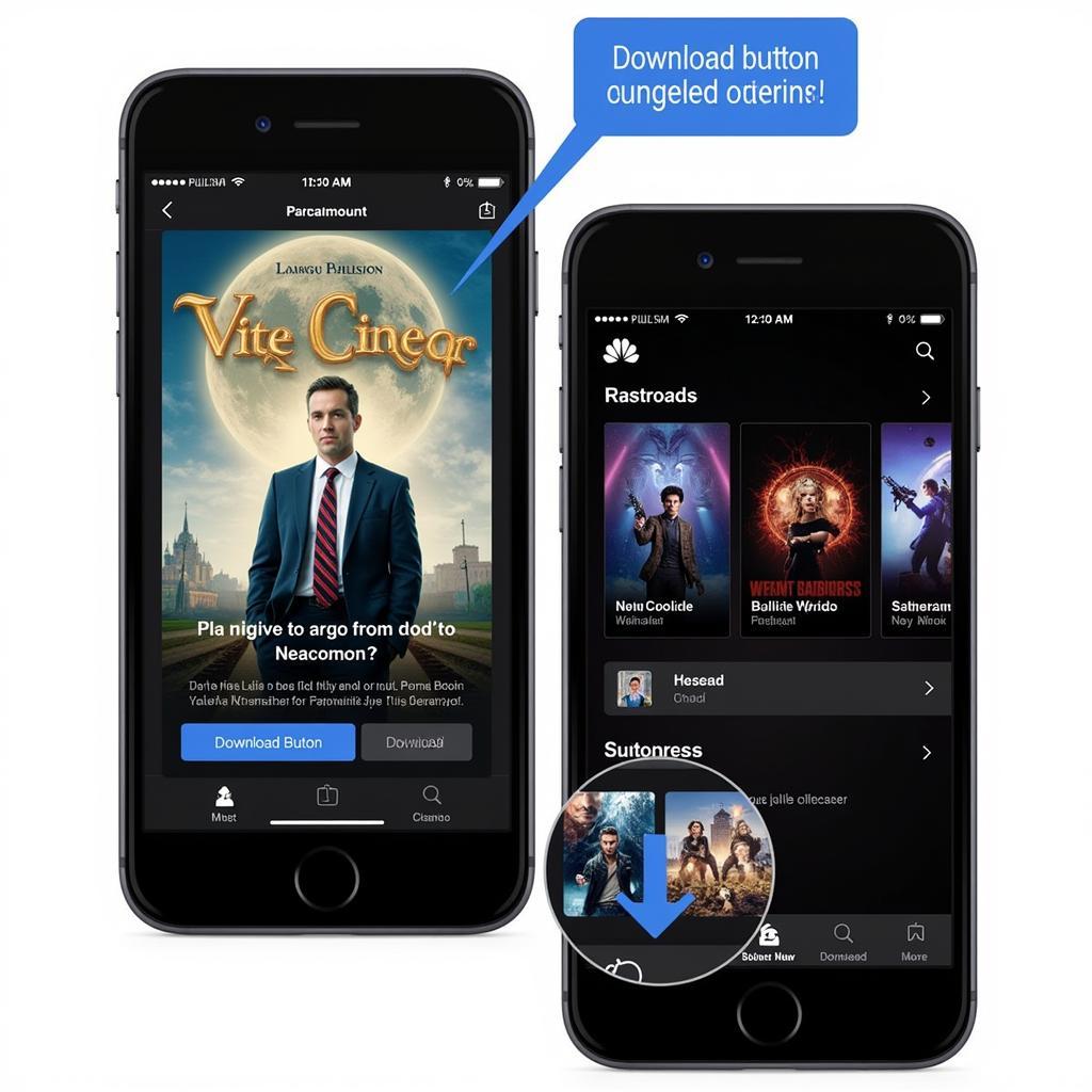 Paramount Plus App Download Interface