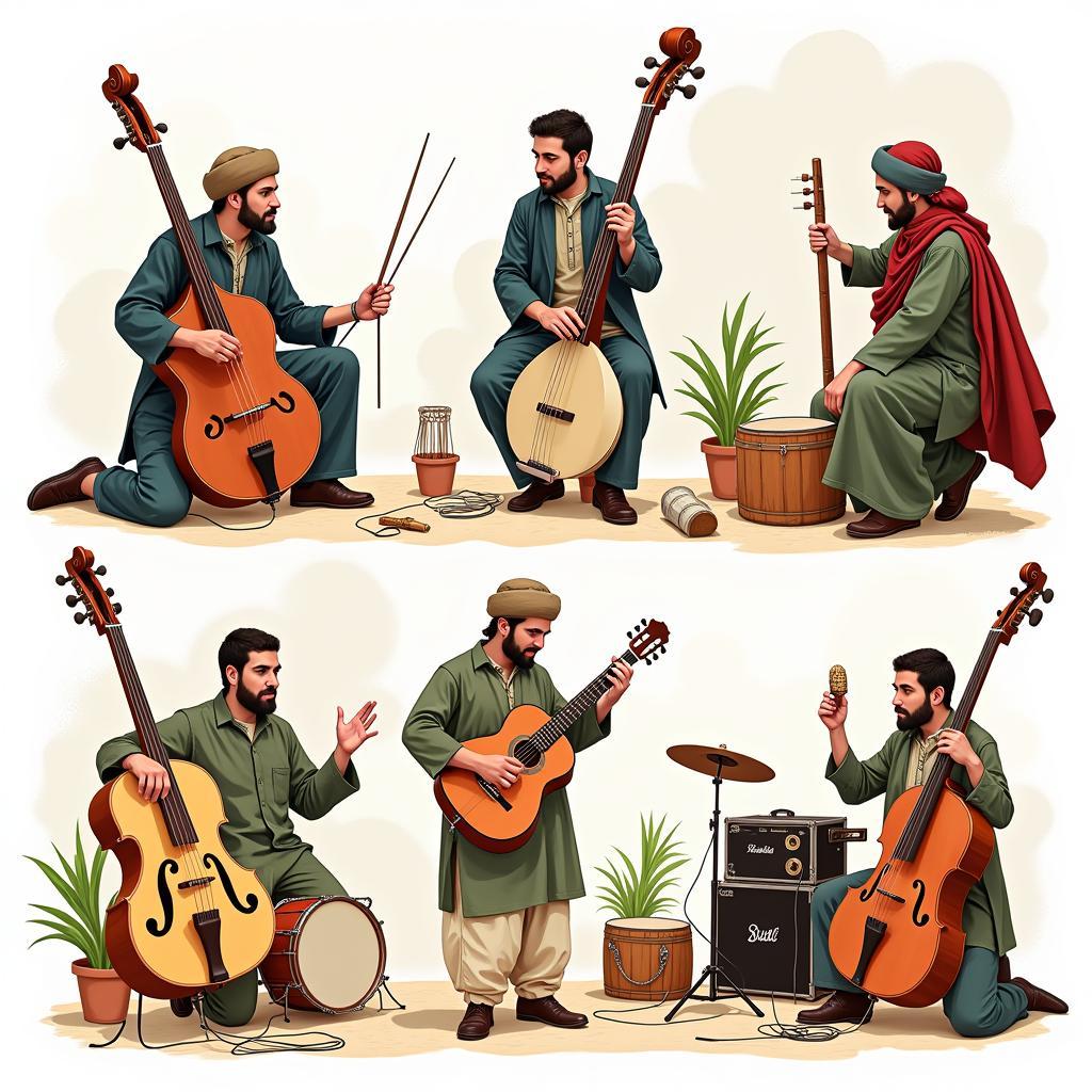 Diverse Genres of Pashto Music