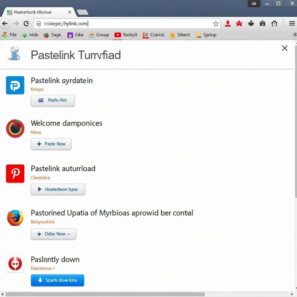 pastelink video downloader options