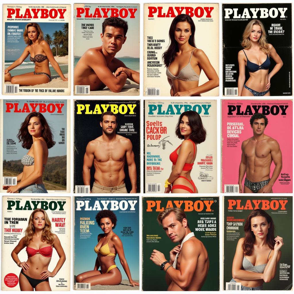 Iconic Playboy Magazine Covers Through the Years