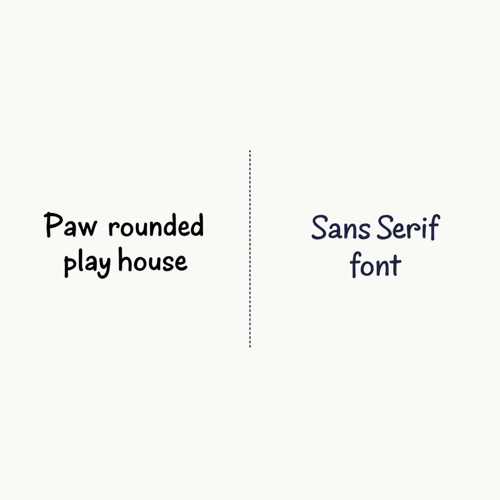 Pairing Playhouse Fonts