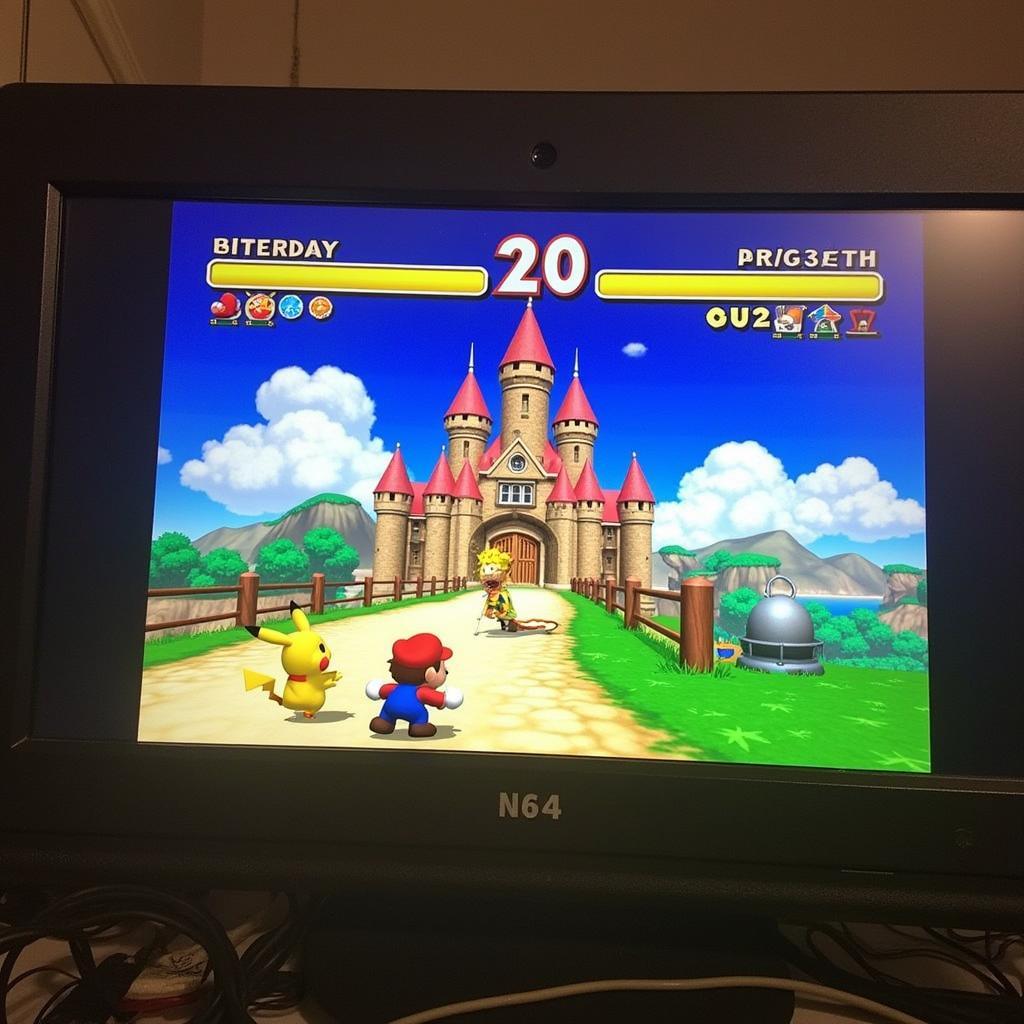 Super Smash Bros N64 Gameplay on Emulator