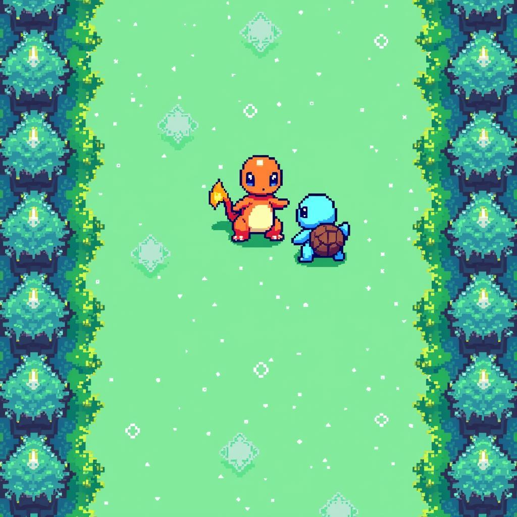 Pokemon Blue Gameplay Screenshot