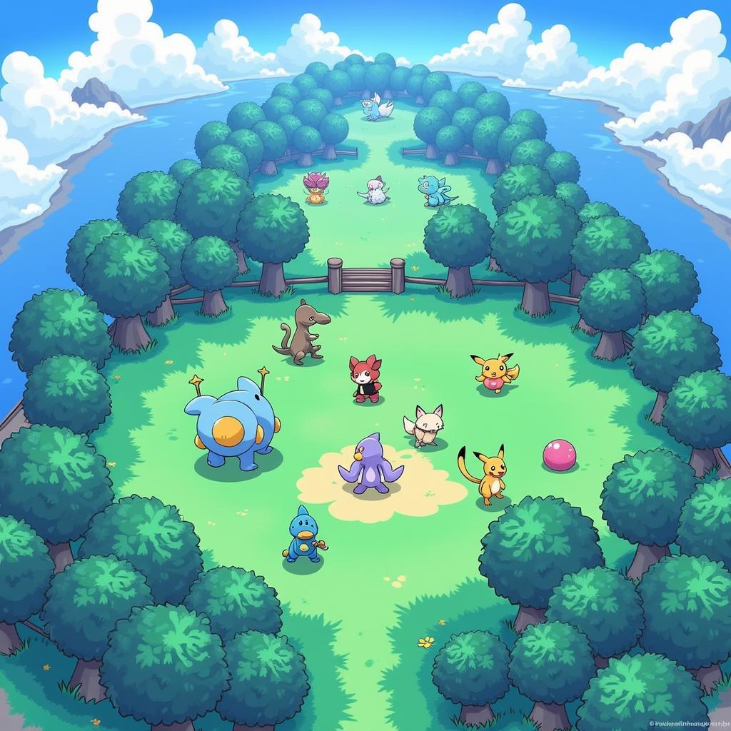 Pokemon Crystal Liquid Gameplay Screenshot