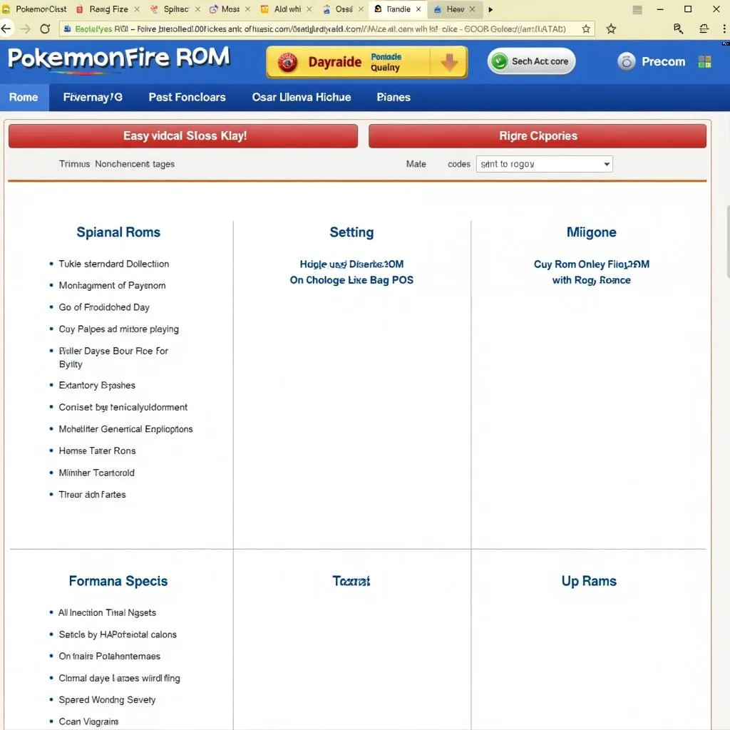 Pokemon Fire Red Game Boy Advance ROM Download