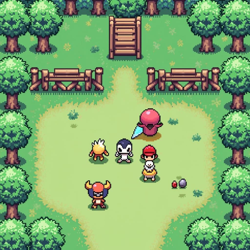 Pokemon Fire Red Randomizer Gameplay Screenshot