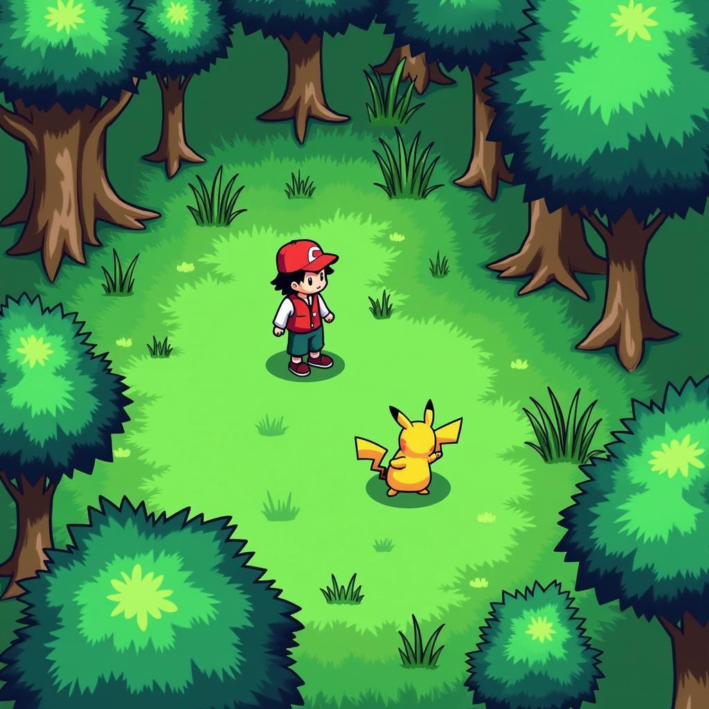 Pokemon Leaf Green Gameplay