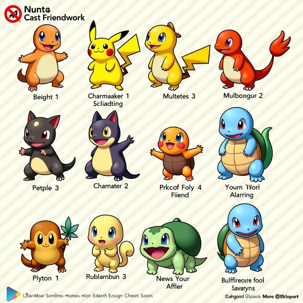 Pokemon Mystery Dungeon Red Rescue Team Characters