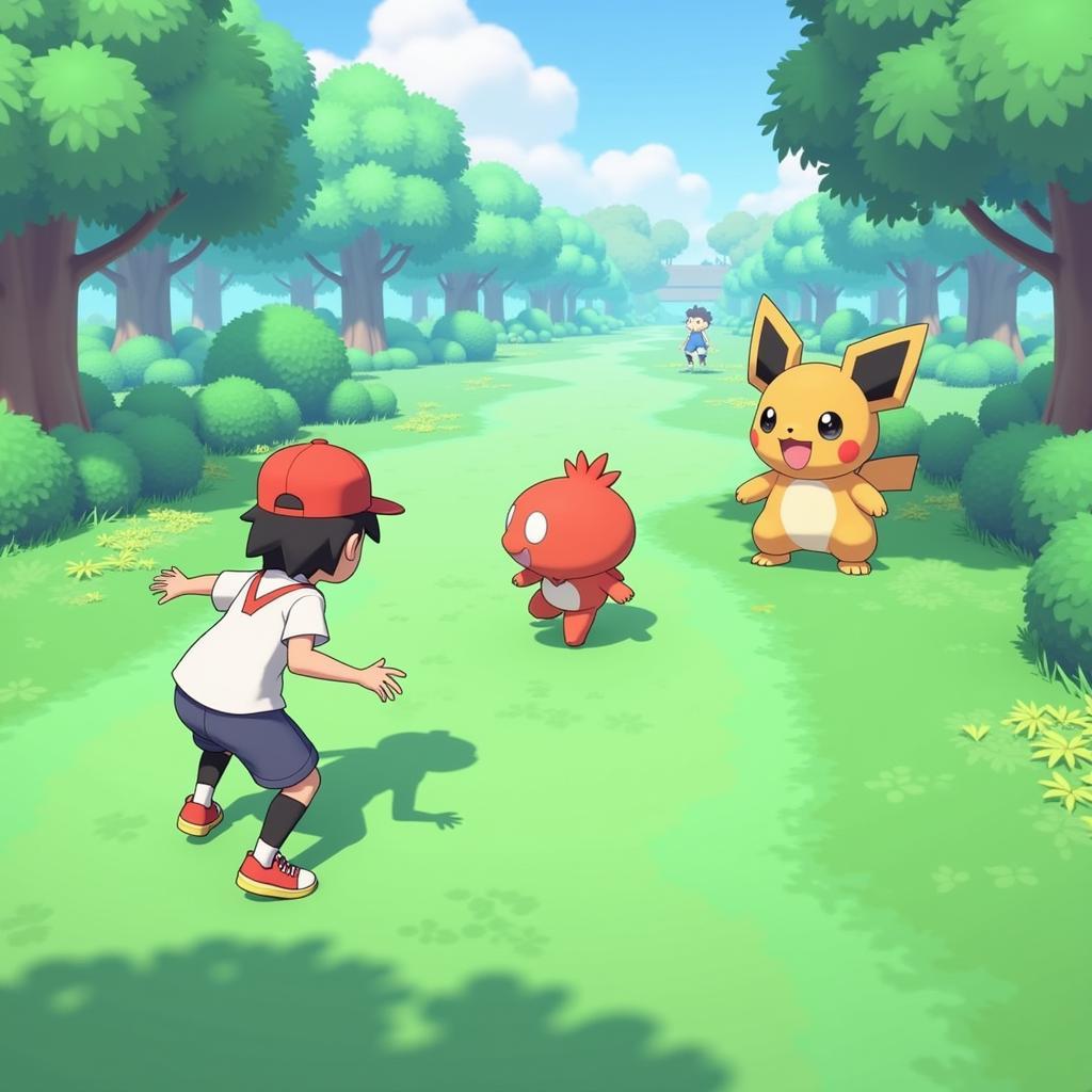 Pokemon Pathways Gameplay