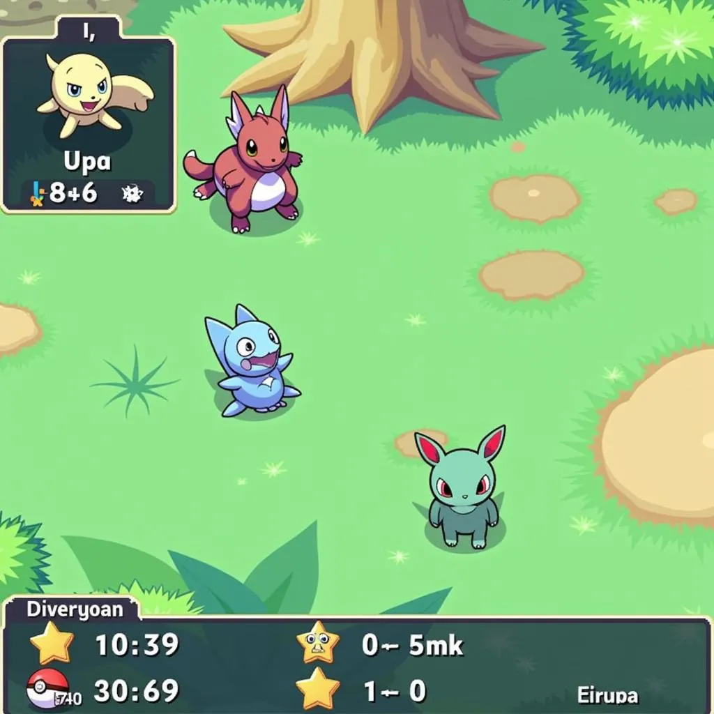 Pokemon Quartz Gameplay Screenshot