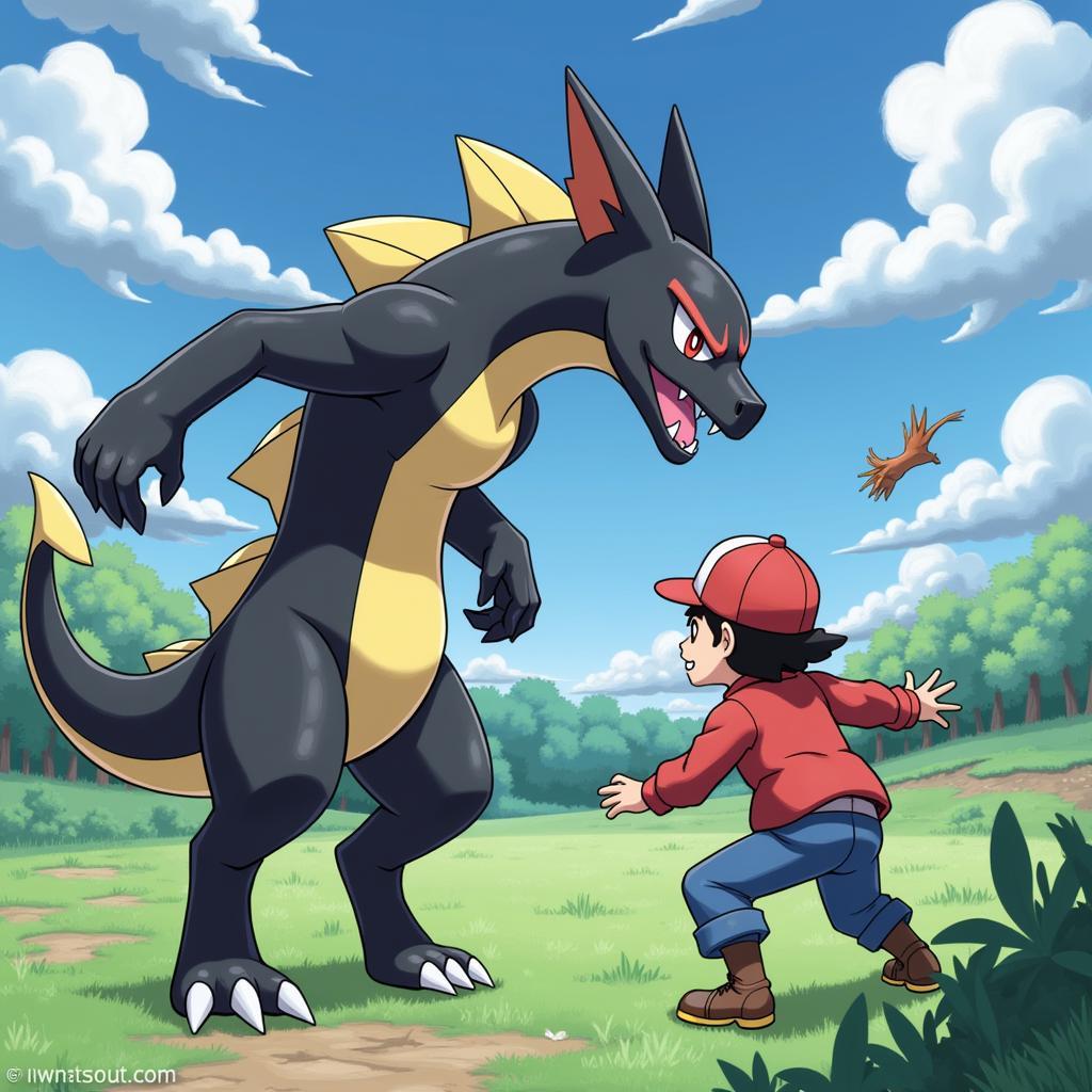 Pokemon SoulSilver Battle Scene