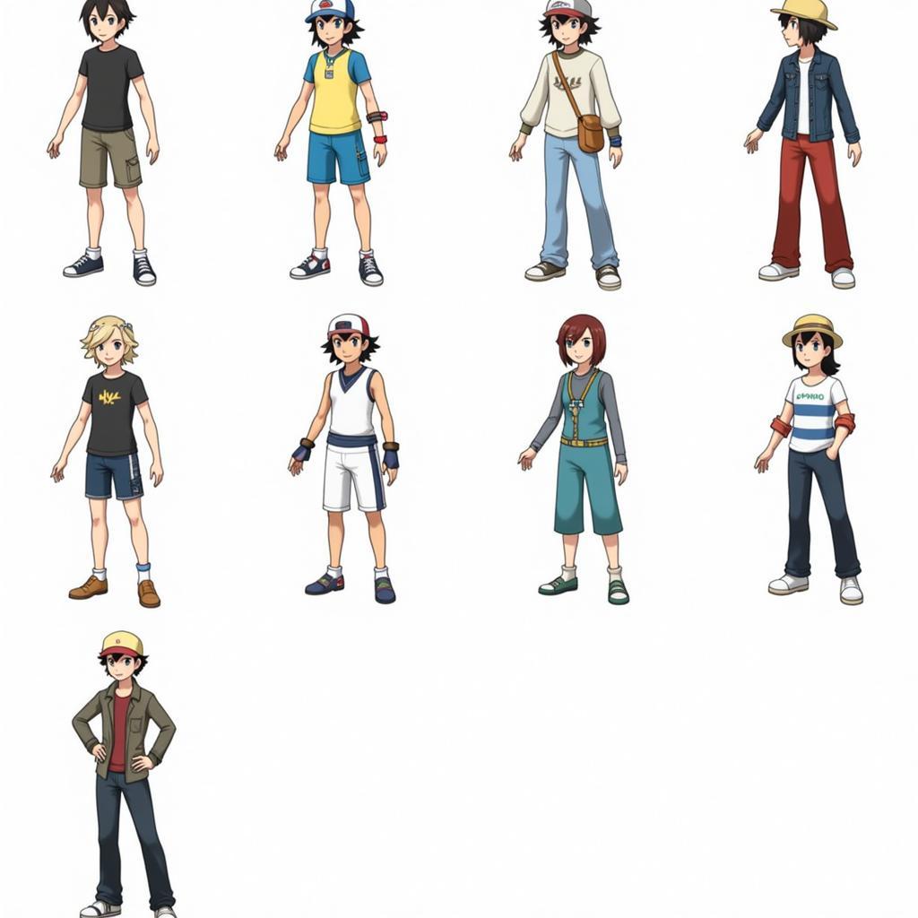 Pokémon White 2 Character Customization