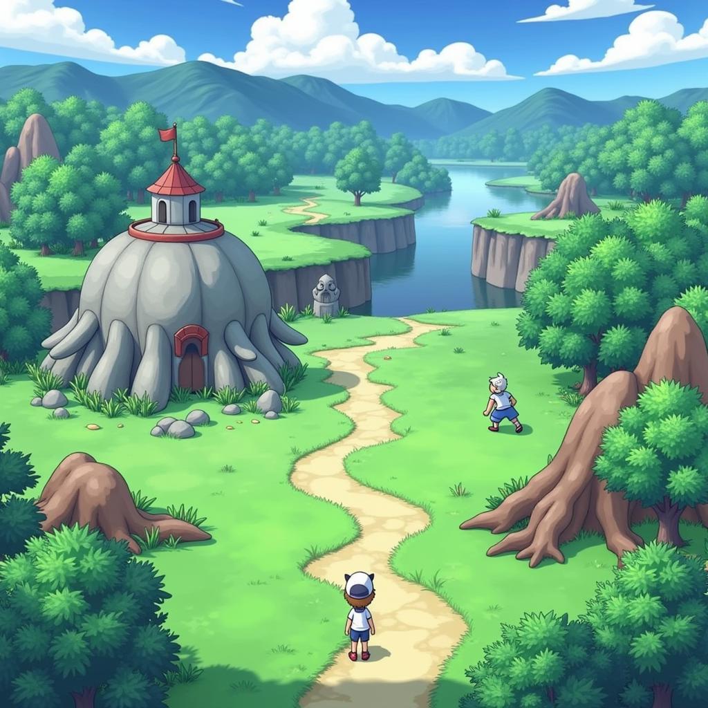 Exploring the Unova Region