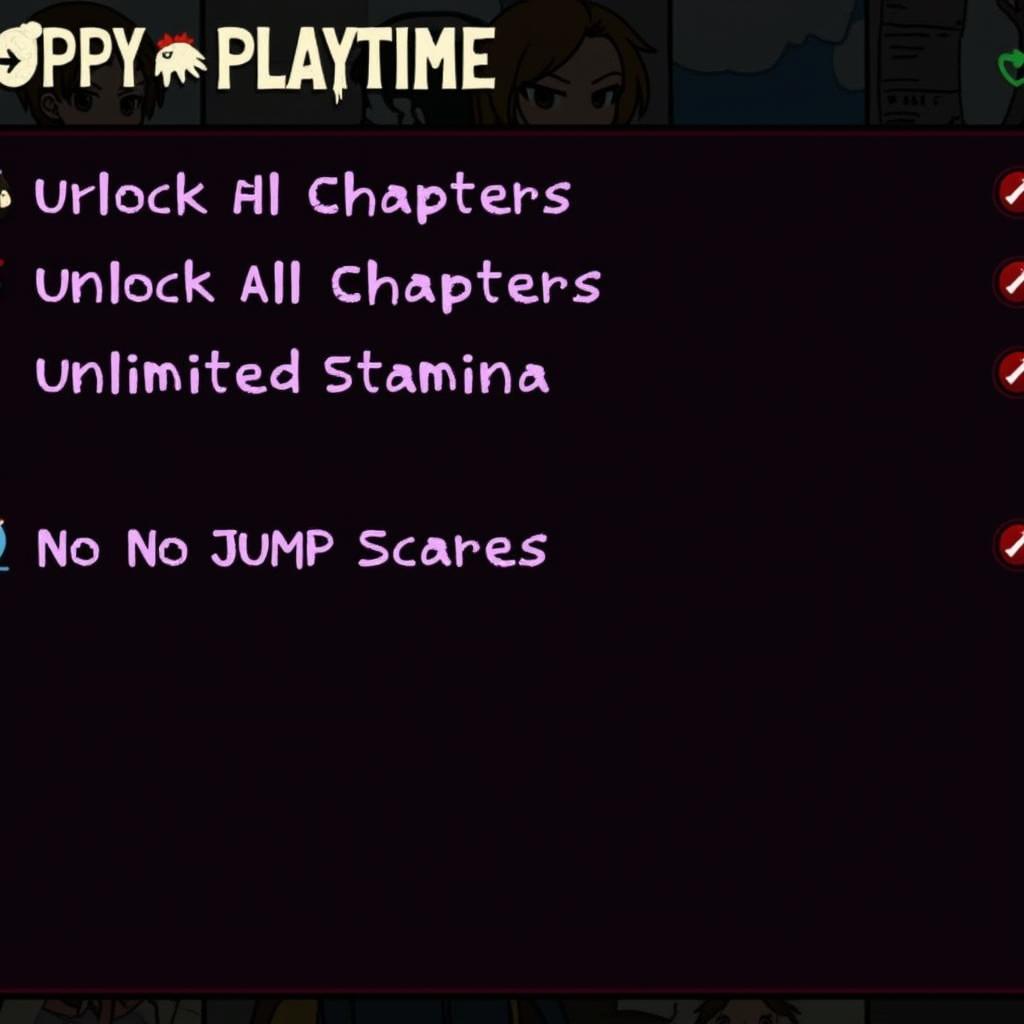 Poppy Playtime Chapter 3 Mod Menu