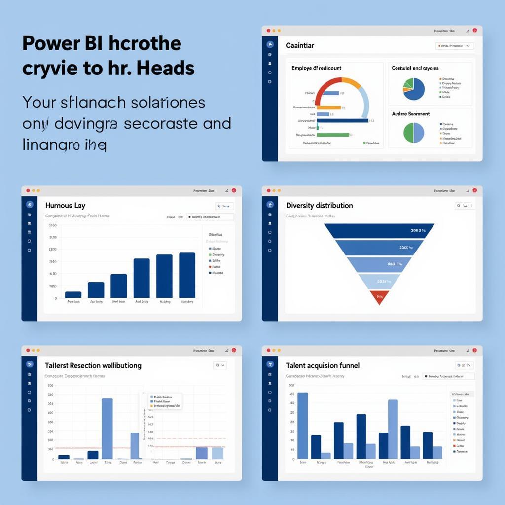 Power BI HR Dashboard Example