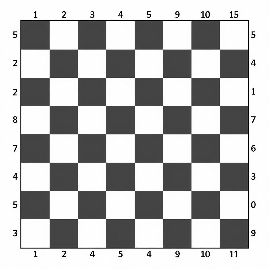 Free Printable Chess Board PDF Download