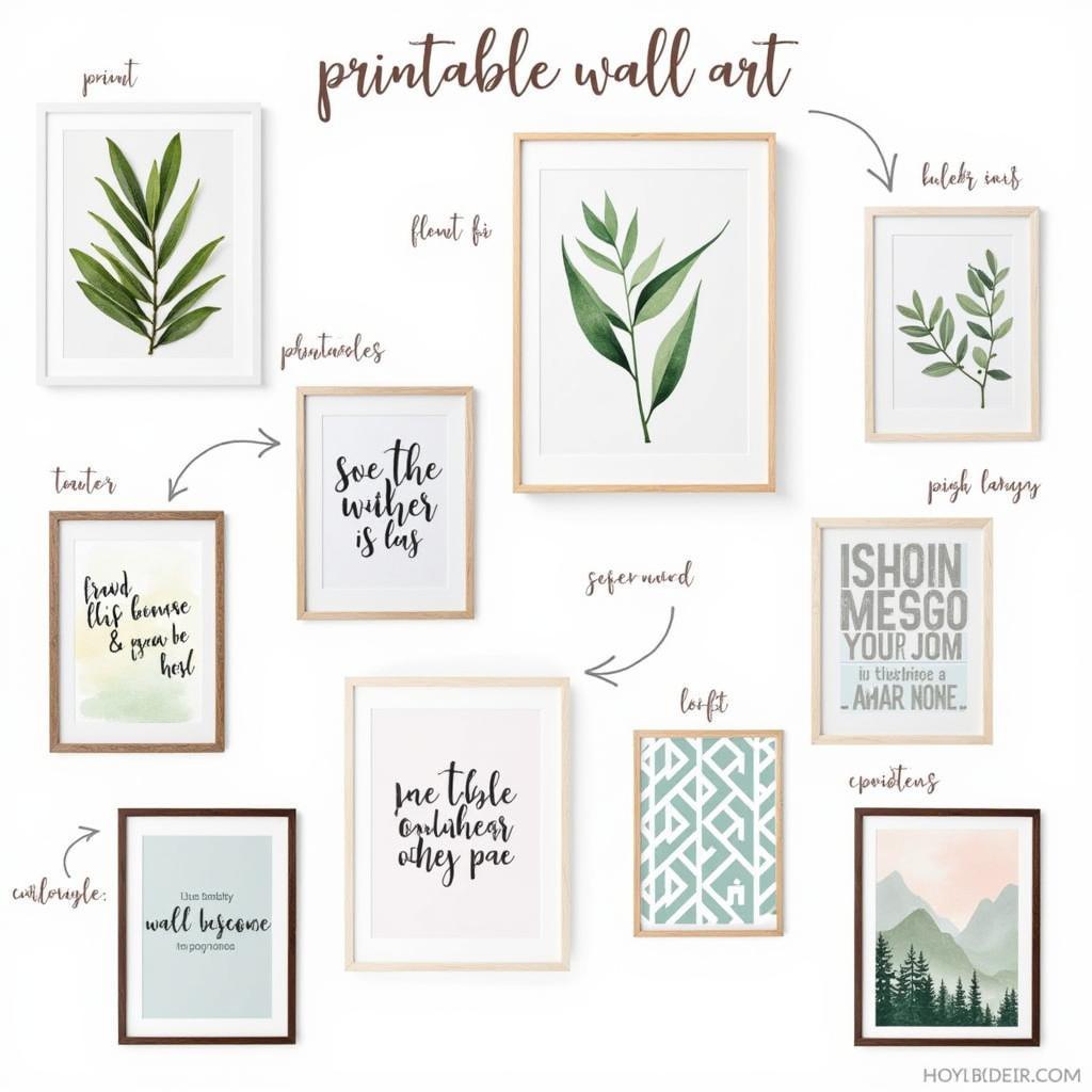 Stylish Printable Wall Art