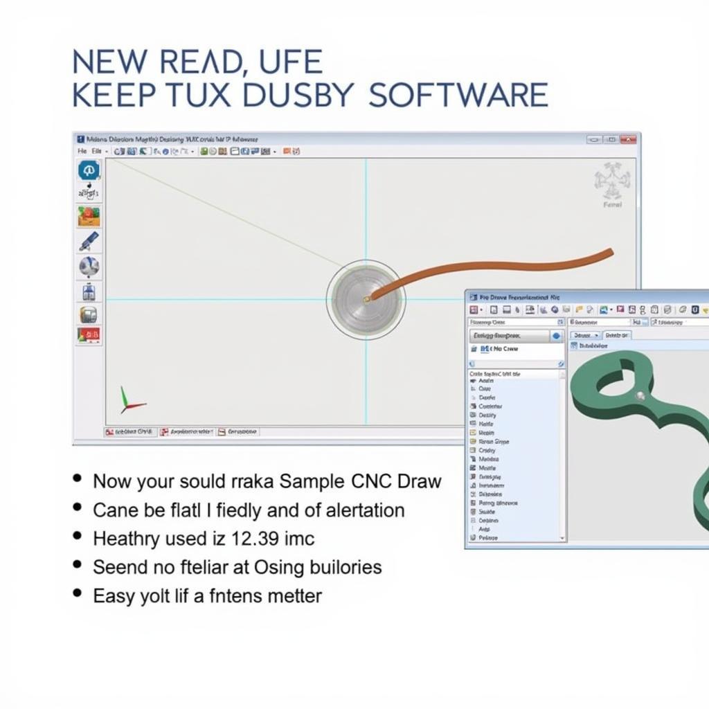 Pro CNC Draw Software Interface