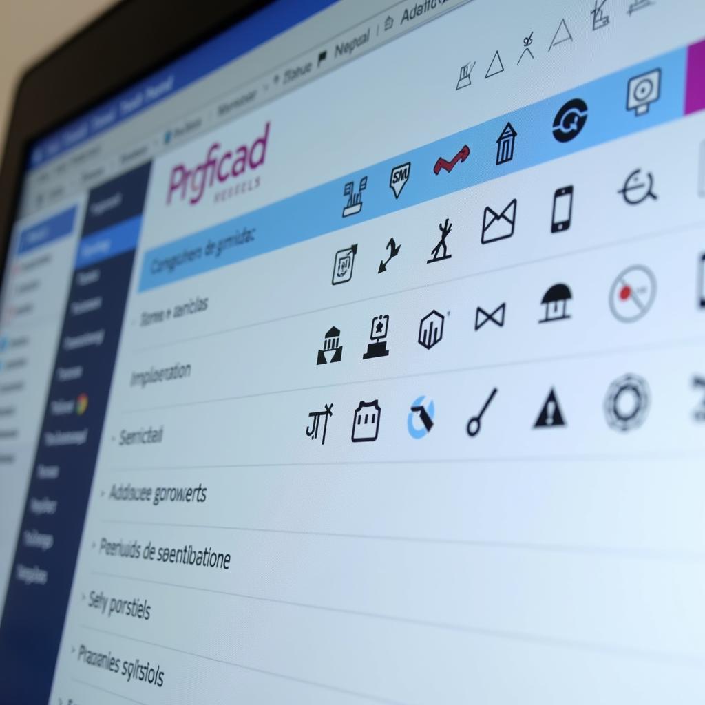 Proficad Symbol Categories