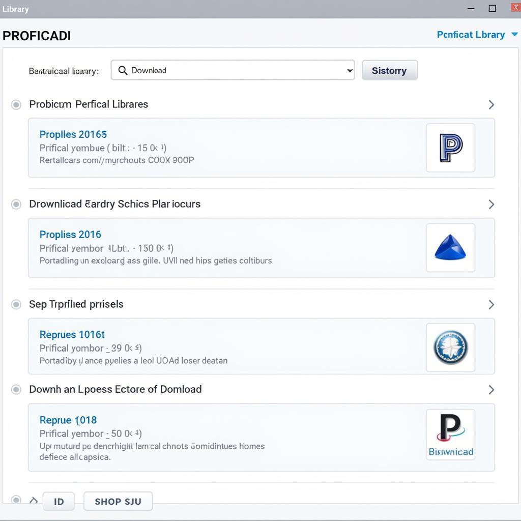 Proficad Symbol Libraries