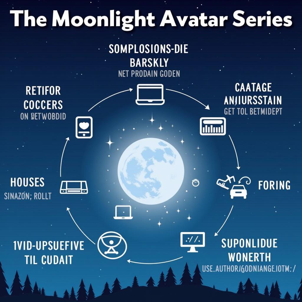 Various ways to purchase The Moonlight Avatar series