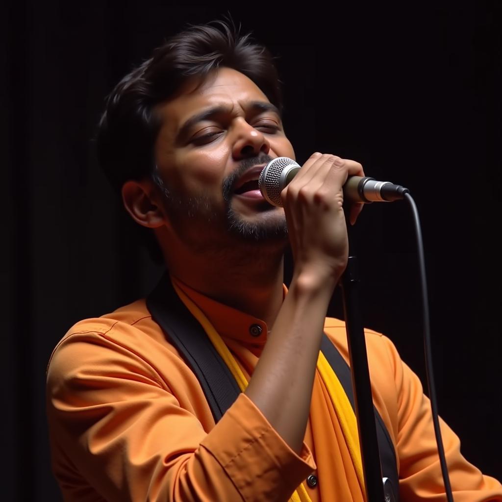 Ramesh Bhai Ojha singing Lingashtakam