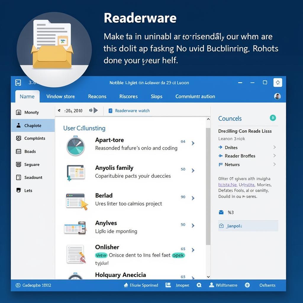 Readerware Interface