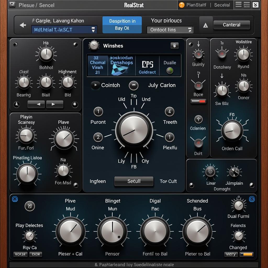 RealStrat VST Interface