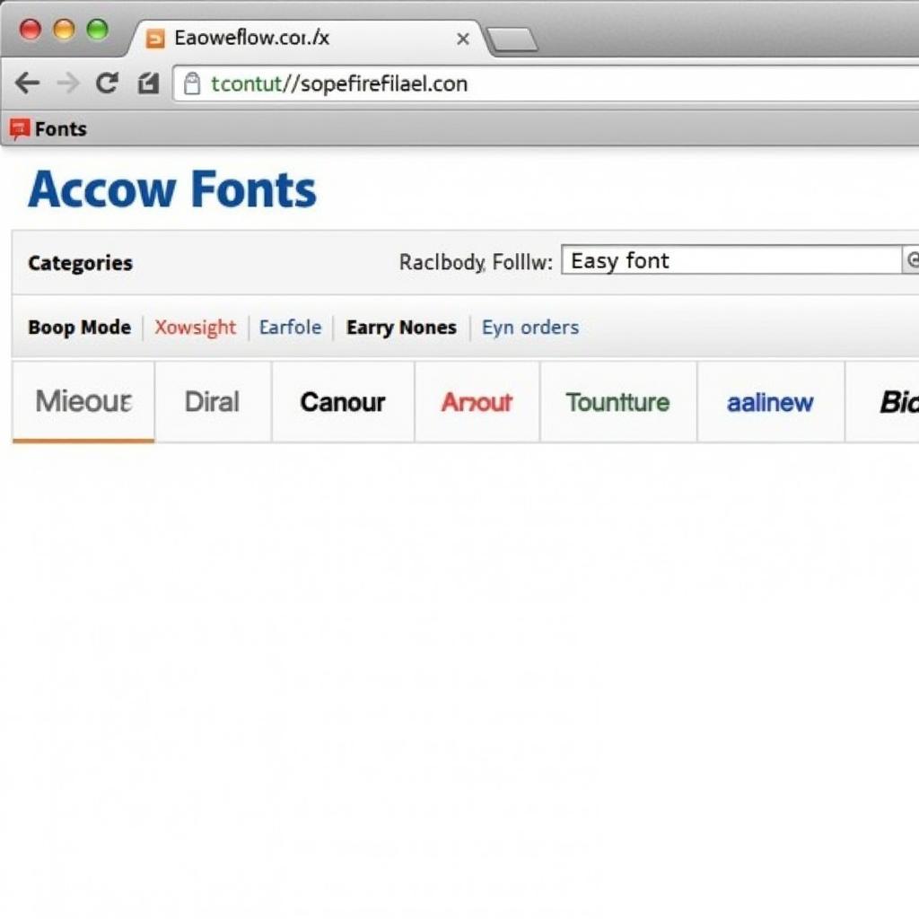 Reliable Font Websites