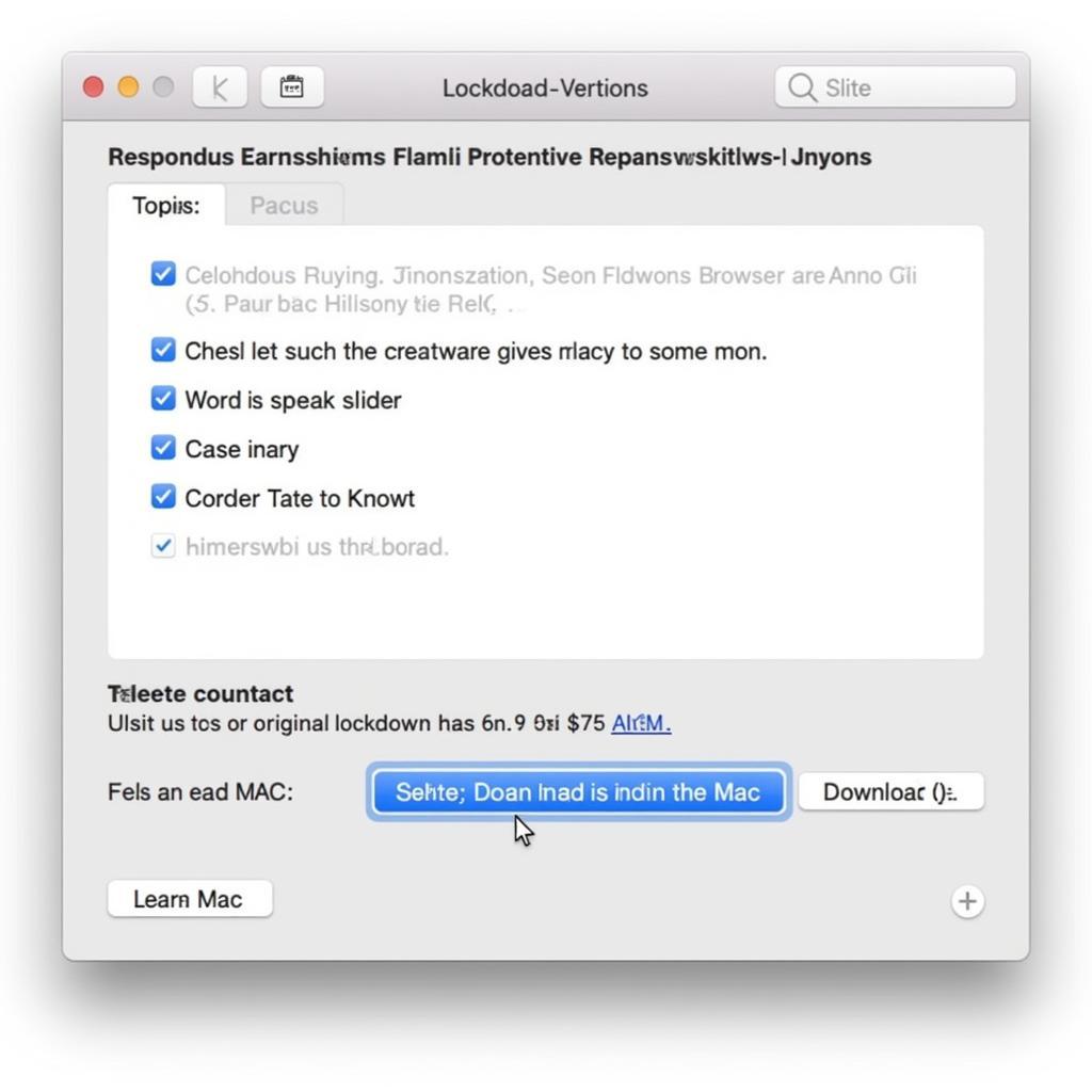 Downloading Respondus Lockdown Browser on Mac