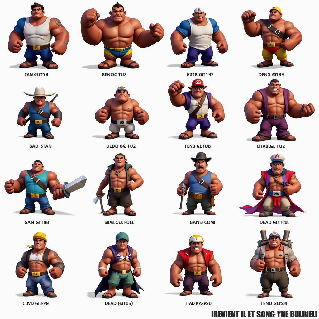 Classic Brawl Stars Characters in Retro Brawl