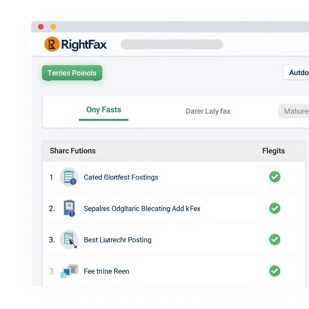 RightFax Interface