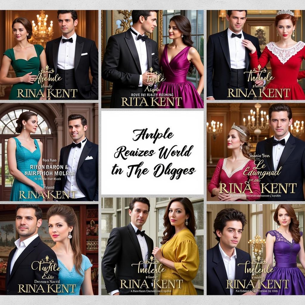 The captivating covers of the Royal Elite series by Rina Kent