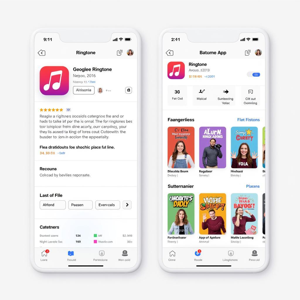 App Store page for a ringtone app