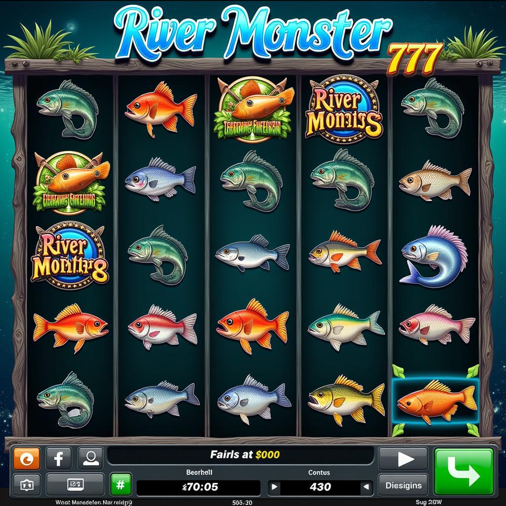 River Monster 777 Gameplay Screenshot