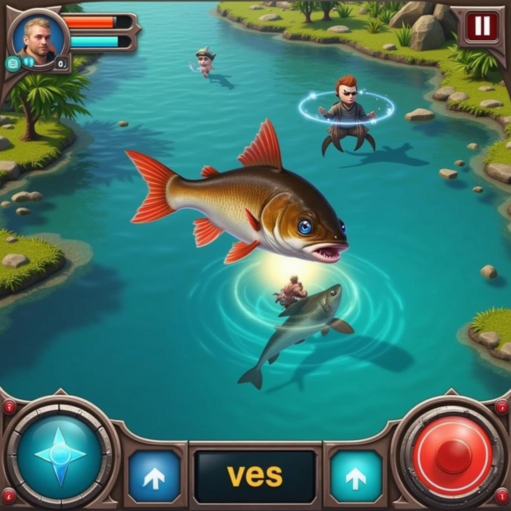 River Monster Apk Gameplay Screenshot