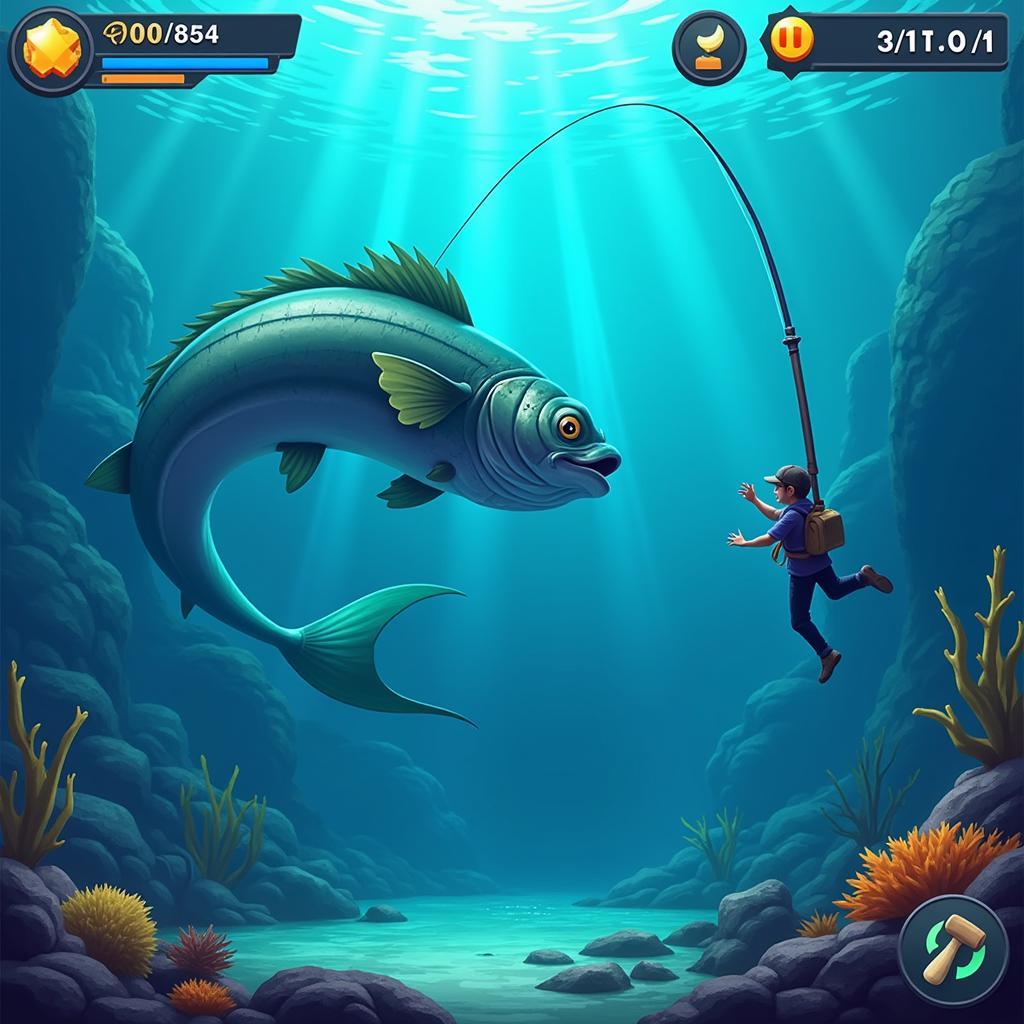 River Monsters Mobile Gameplay