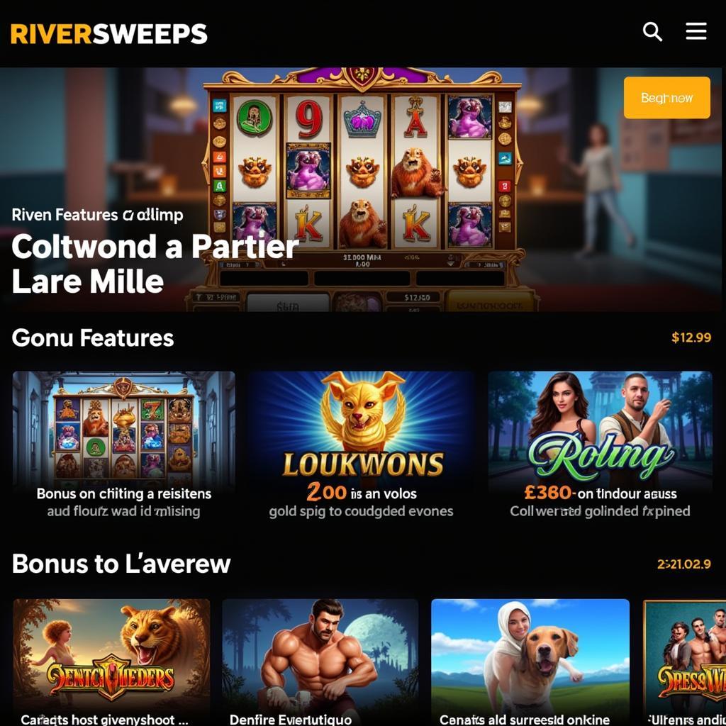 Riversweeps Slots Gameplay