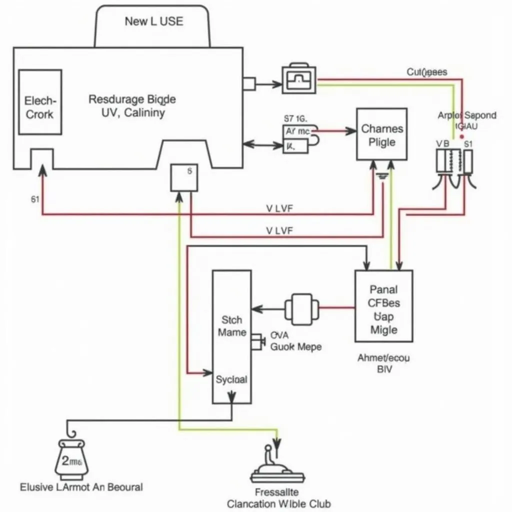 RV Electrical System Wiring Diagram