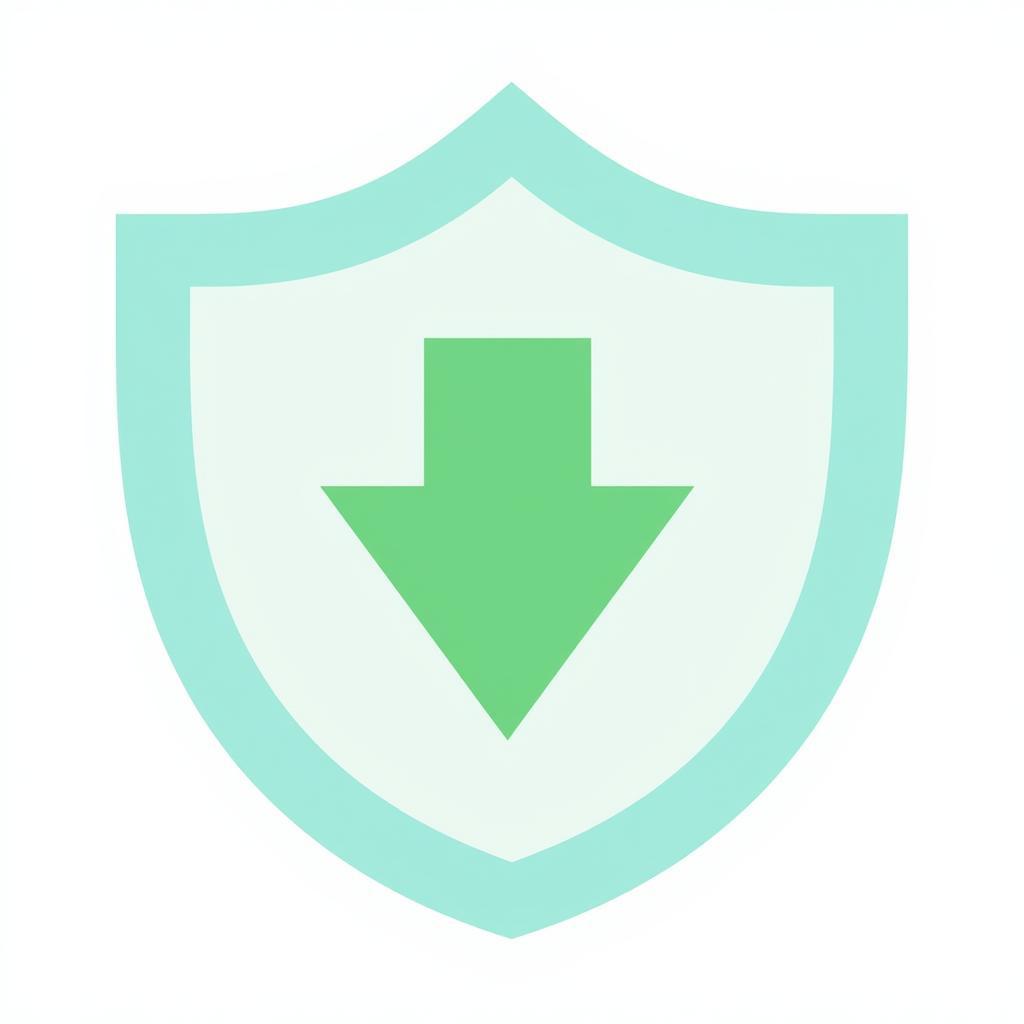 Secure Download Icon