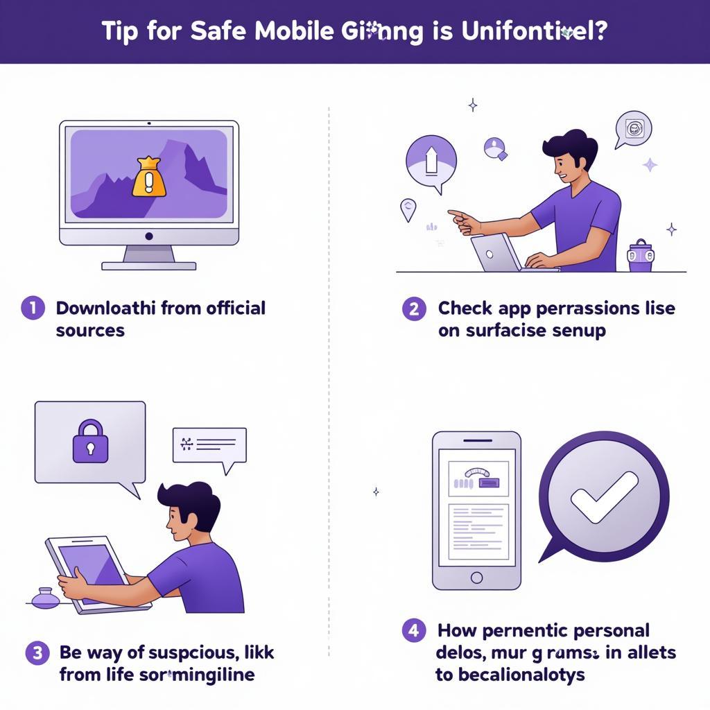 Tips for Safe Mobile Gaming