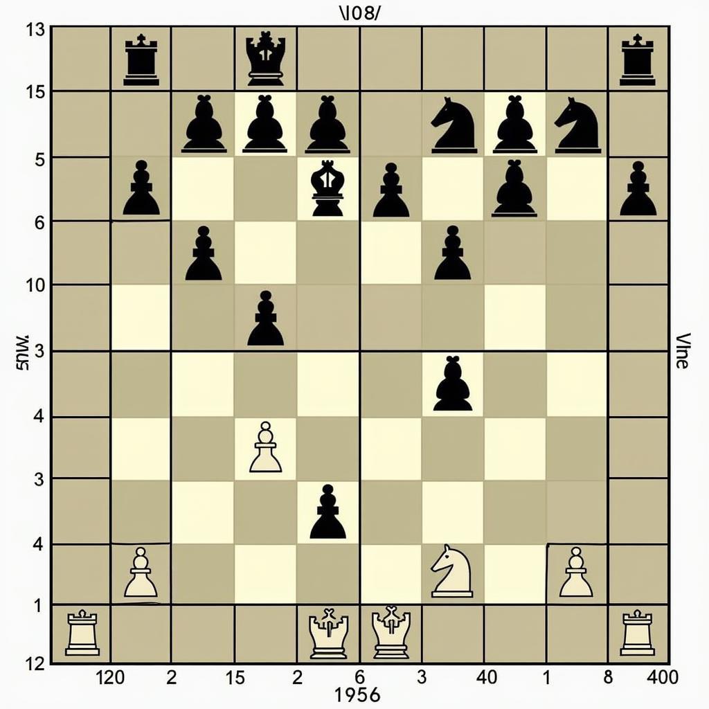 chessboard diagram illustrating the scholars mate