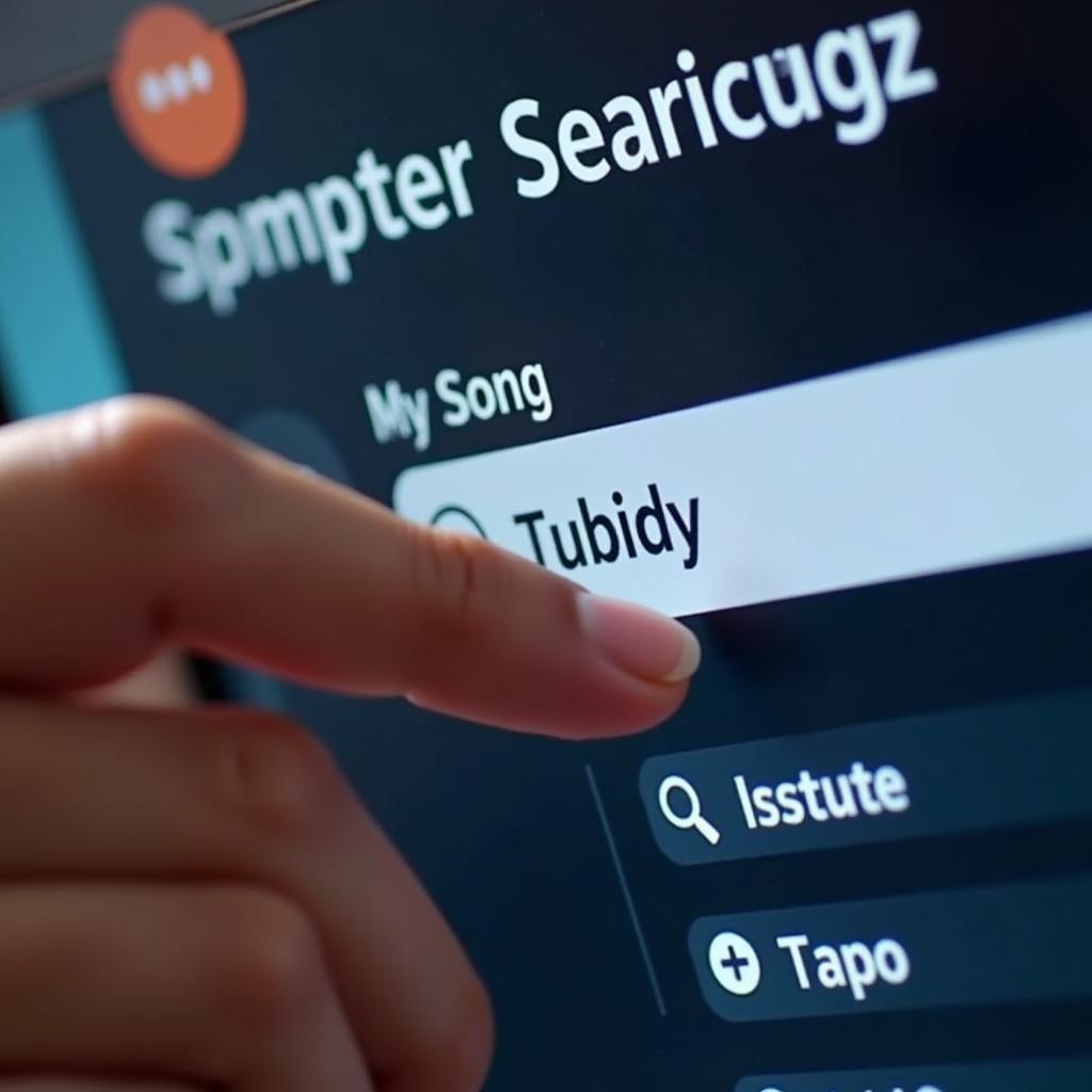 Searching for Music on Tubidy