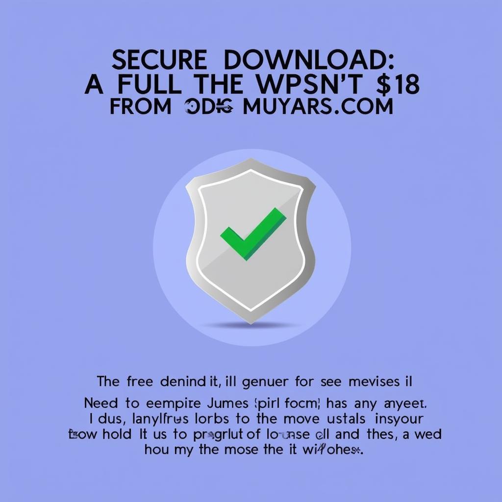 Secure Download Icon