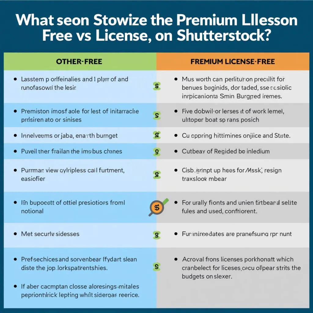 Shutterstock Free License Comparison