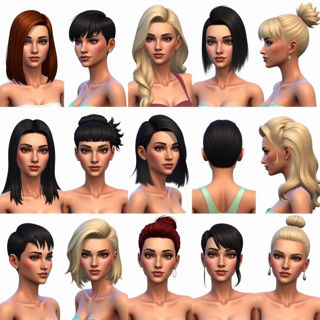 Sims 4 Hairstyles: Exploring Different Styles