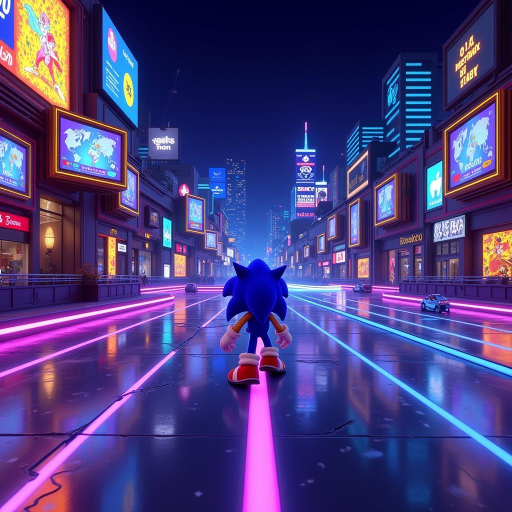 Sonic Mania Studiopolis Zone gameplay