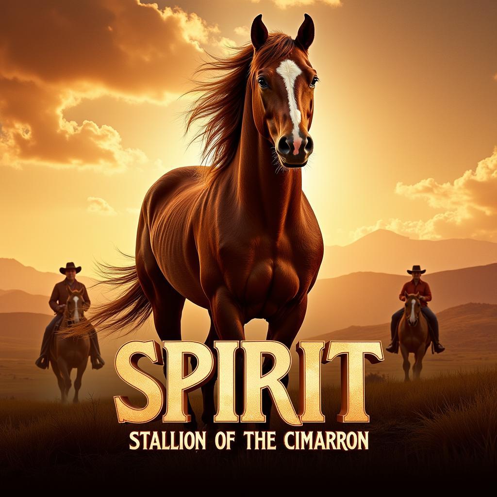 Spirit Stallion of the Cimarron movie poster