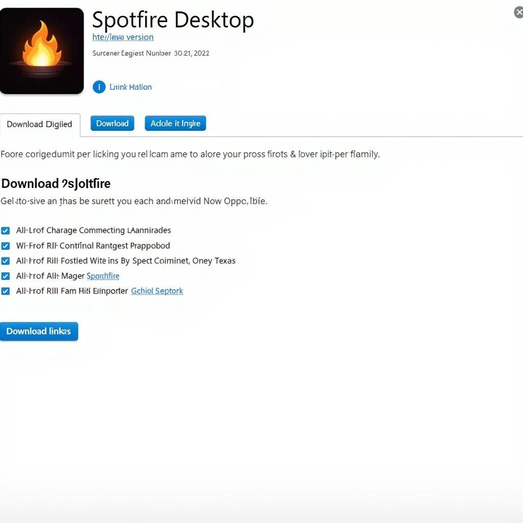 Spotfire Desktop Version